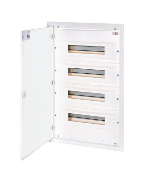 Rozdzielnica moduł. ERP 4x18 podtynk. drzwi metal.