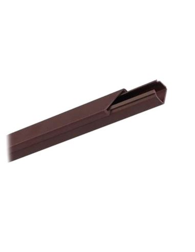 Korytko kablowe 16x16mm / 2m brązowe