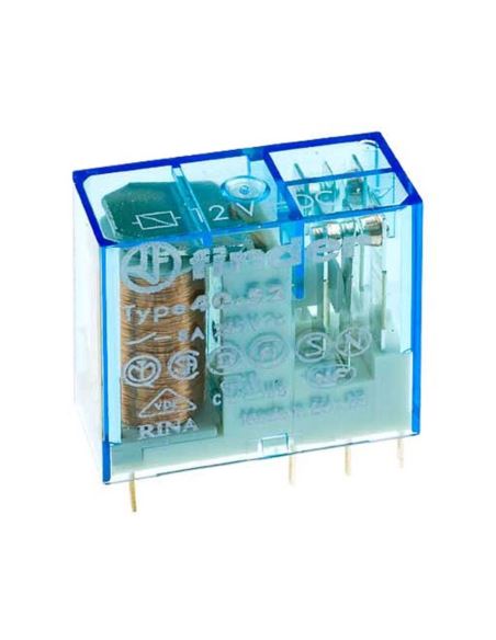 Przekaźnik miniaturowy 2P 2x8A 12VAC Finder