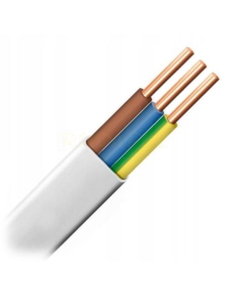 Przewód YDYp 3x2,5mm2 żo/750V Damir