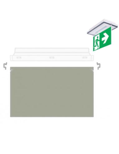 Zestaw płyta z uchwytami DS-PMMA 250x125 VELLA