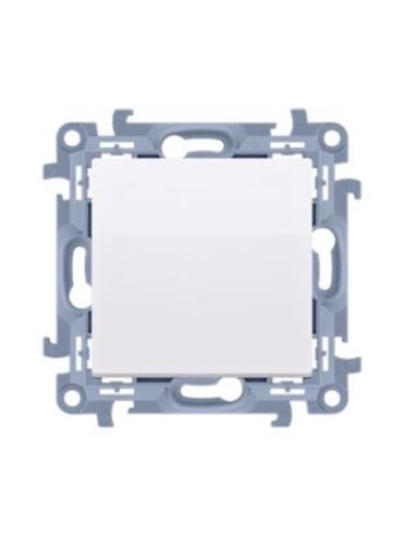 Simon10 przycisk poj. zwierny bez pikt. 10AX biały