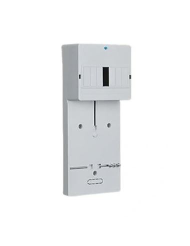 Tablica licznikowa 1F  z szybą dymną 7xS biała