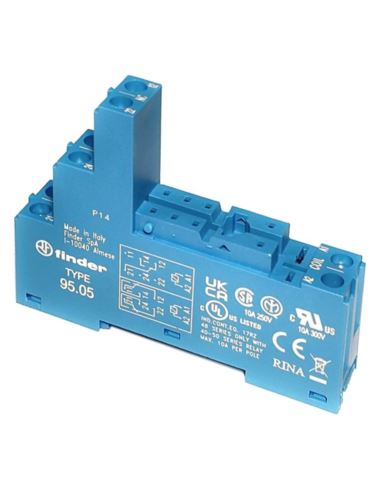 Gniazdo do przekaźnika 40.61 i 40.52 Finder szyna