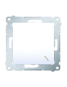 Simon54 Łącznik schodowy bez piktogramu biały