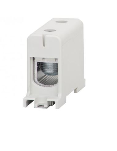 Złączka LZ 35mm2-150mm2 szara na szynę TH35