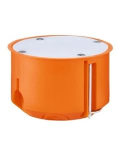 Puszka regips P80F z przykręcaną pokrywą fi80