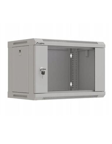 Szafa RACK wisząca 19" 6U 540x350mm szara