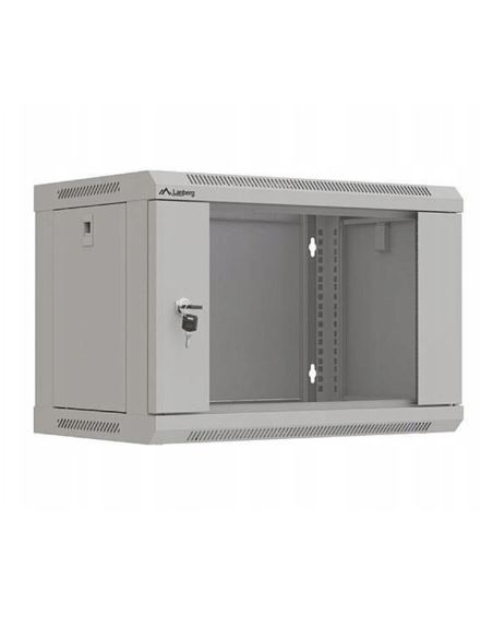 Szafa RACK wisząca 19" 6U 540x350mm szara