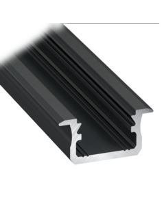 Profil LUMINES typ B czarny anodowany 2m
