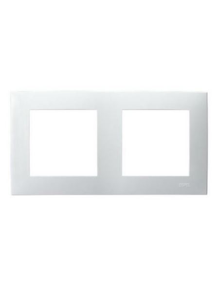 Szafir Ramka podwójna R-2Z/00 biały