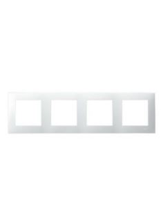 Szafir Ramka poczwórna R-4Z/00 biały