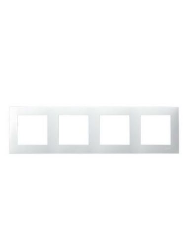 Szafir Ramka poczwórna R-4Z/00 biały