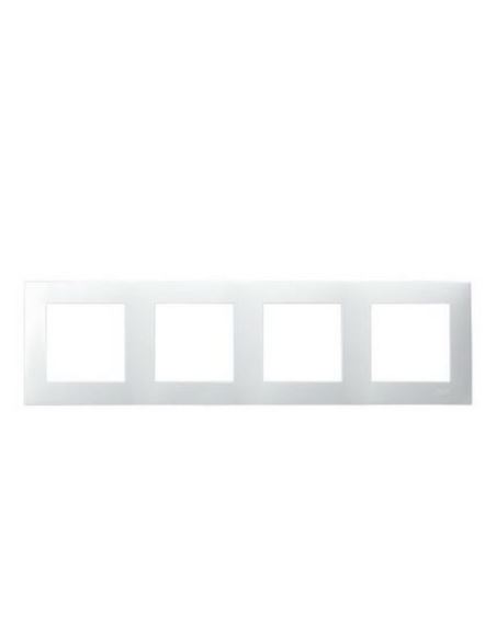 Szafir Ramka poczwórna R-4Z/00 biały