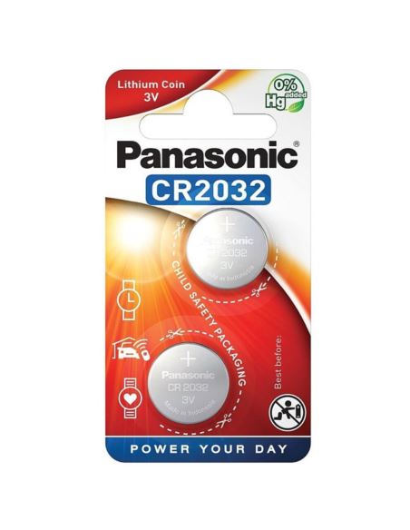 Bateria litowa CR2032 PANASONIC (2 szt.)