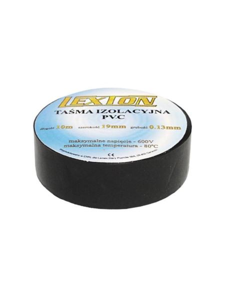 Taśma izolacyjna LEXTON 10m czarna