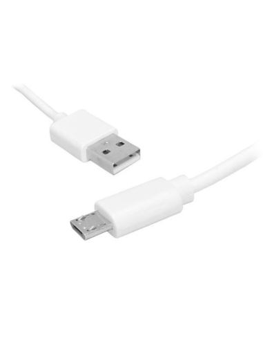 Kabel USB - Micro USB 2.0 biały 1m Quick Charge QC