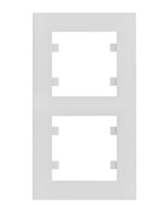 Lumina intense Ramka 2-krotna pionowa biała