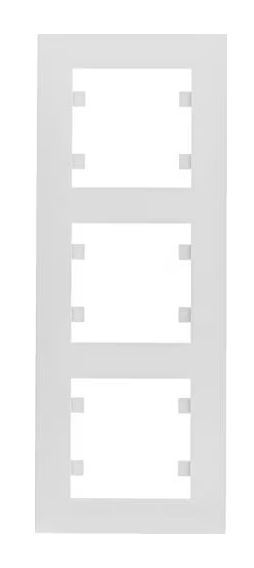 Lumina intense Ramka 3-krotna pionowa biała