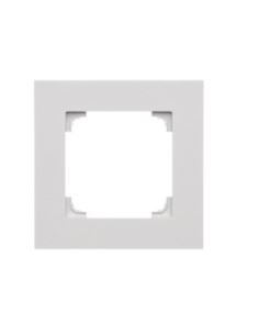 Simon55 Ramka pojedyncza jasnoszary mat TR1/114