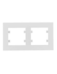 Lumina intense Ramka 2-krotna pozioma biała