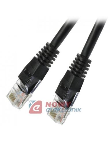 Kabel LAN kat.6 UTP 5m czarny NEPOWER Patchcord