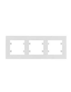 Lumina intense Ramka 3-krotna pozioma biała