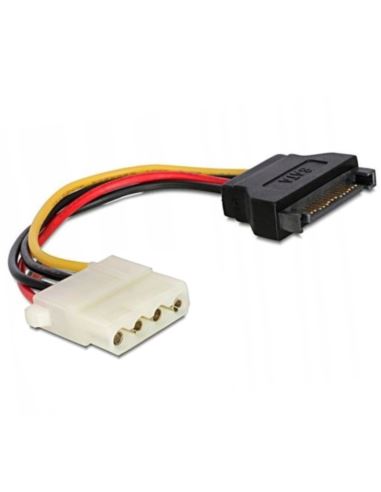 Kabel zasilalący do dysku SATA M - MOLEX F 15cm