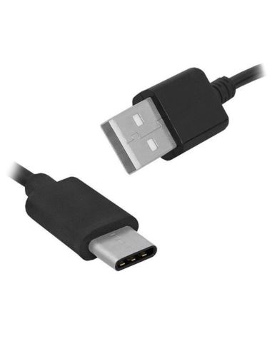 Kabel USB-C - USB-A 3.1 czarny 1m Quick Charge QC