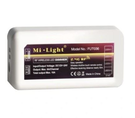 Sterownik LED MiLight MONO 12-24V 6/10A FUT036