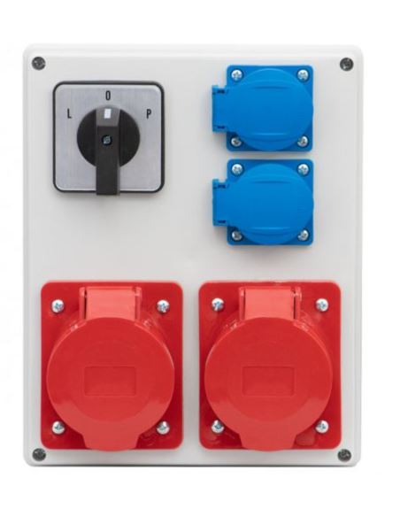 Rozdzielnica R-240 16/5,32/5,2x230V, L/P(32A)