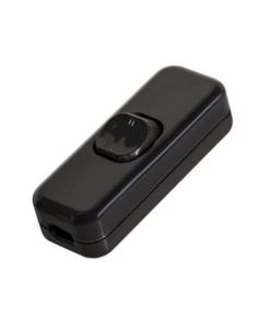 Wyłącznik kołyskowy/suwakowy  na kabel czarny