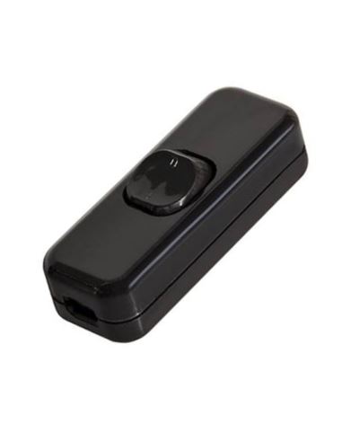 Wyłącznik kołyskowy/suwakowy  na kabel czarny