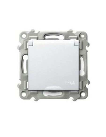 Szafir Gniazdo IP44 GPH-1ZZ/m/00/w z uziem. biały