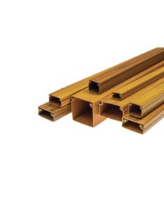 Korytko kablowe 17x15 /2m jasnobrązowy