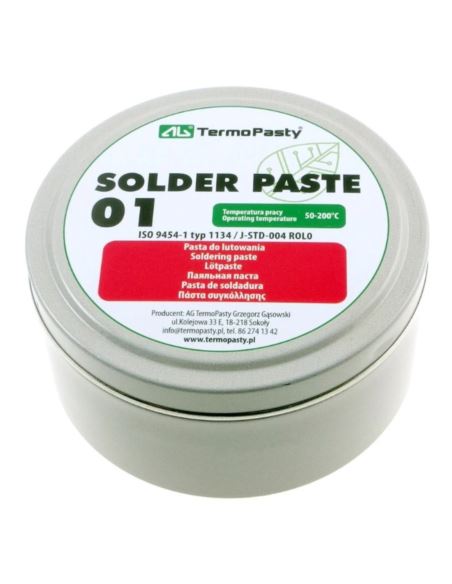 Pasta lutownicza AG SOLDER PASTE 01 100ml