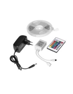 Zestaw taśma LED RGB 12V 7,2W/m 3m