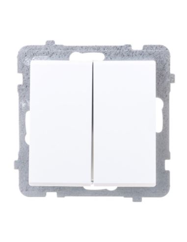 SONATA Łącznik świecznikowy biały