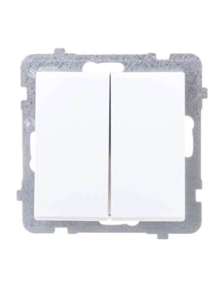 SONATA Łącznik świecznikowy biały