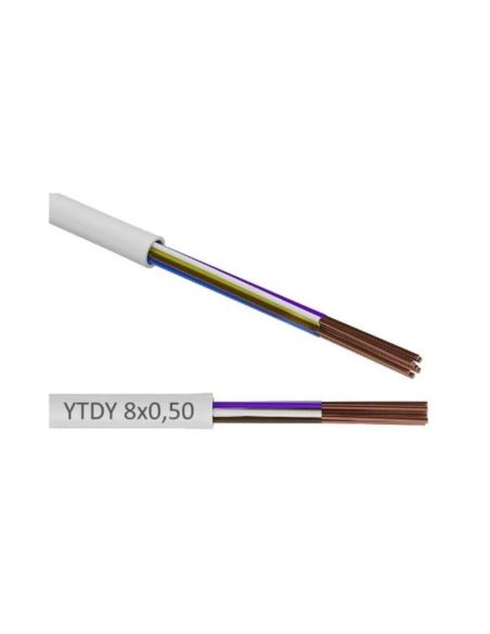 Przewód YTDY 8x0,5 CU Texim