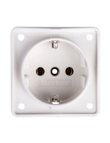 Mobil Gniazdo IP44 SCHUKO śnieżnobiałe