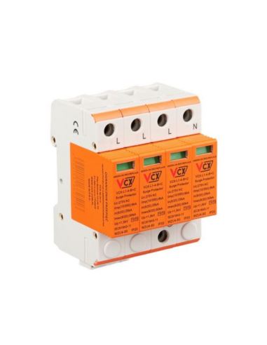 Ogranicznik przepięć AC-VCX  B+C 4P  (T1+T2)