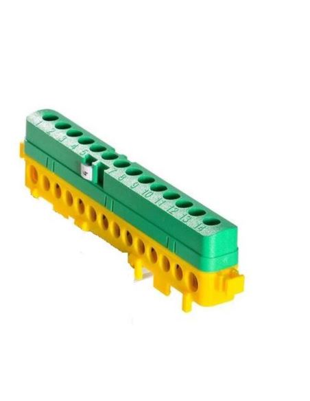 Listwa przyłączeniowa izol LPI-14 14x16mm żołto-zi