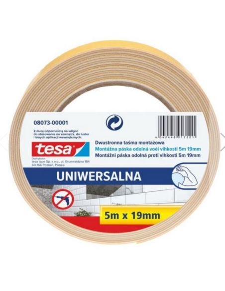 Taśma klejąca dwustronna piankowa