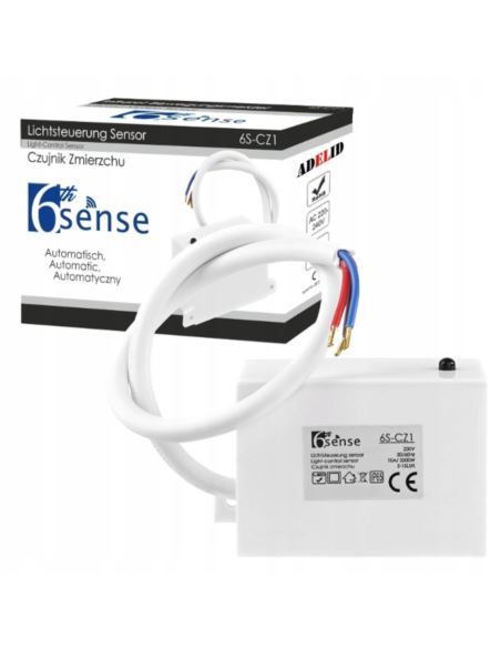 Czujnik zmierzchu automat 2000W 10A