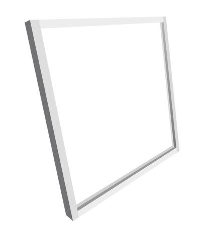 Rama Panela LED ORO 60x60 UC VELA, GLARE