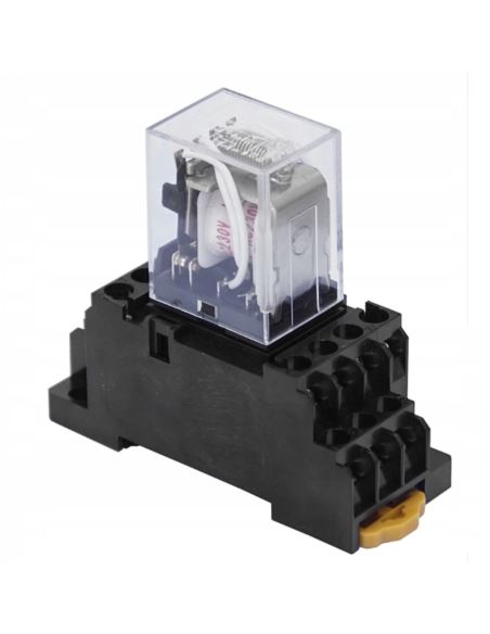 Przekaźnik przemysłowy R4 AEI-R4-230VAC+ gniazdo