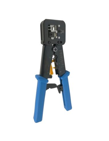 Zaciskarka wtyków przelotowych LAN RJ45