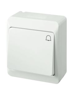 HERMES Łącznik dzwonek IP44 ŁNT-1D biały