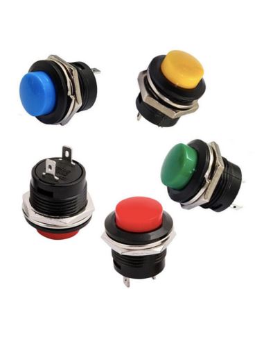 Przycisk chwilowy R13-507 kolor 250V 3A PB-02